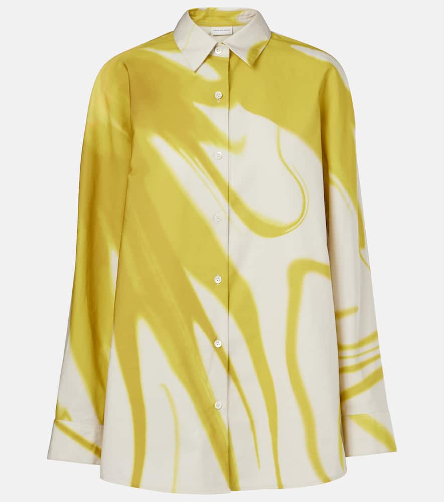 Printed cotton shirt