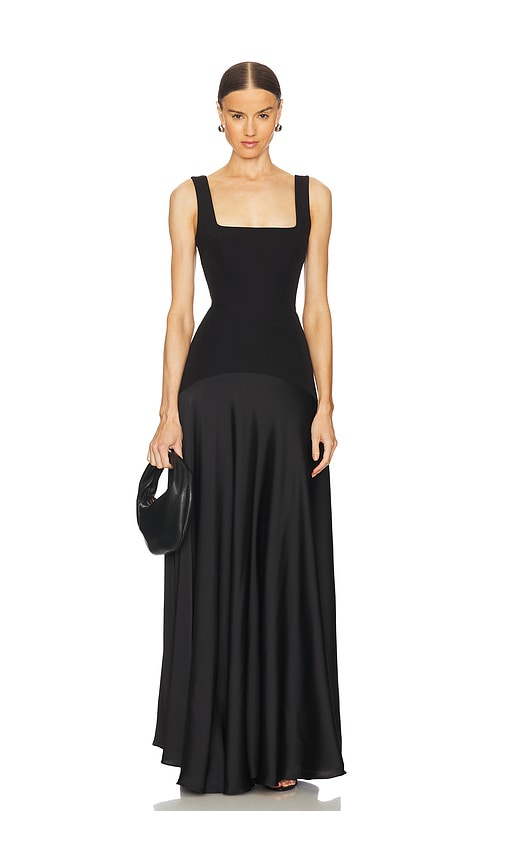 L'Academie Sidney Gown in Black. L. Also in