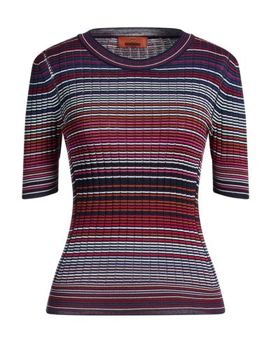 Woman Sweater Navy Size 4 Cotton, Viscose