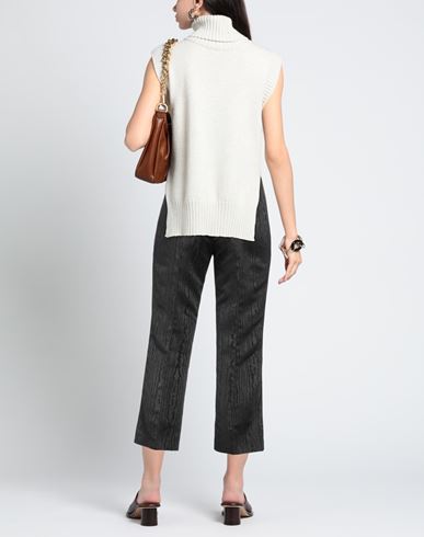 Woman Pants Black Size S Polyester