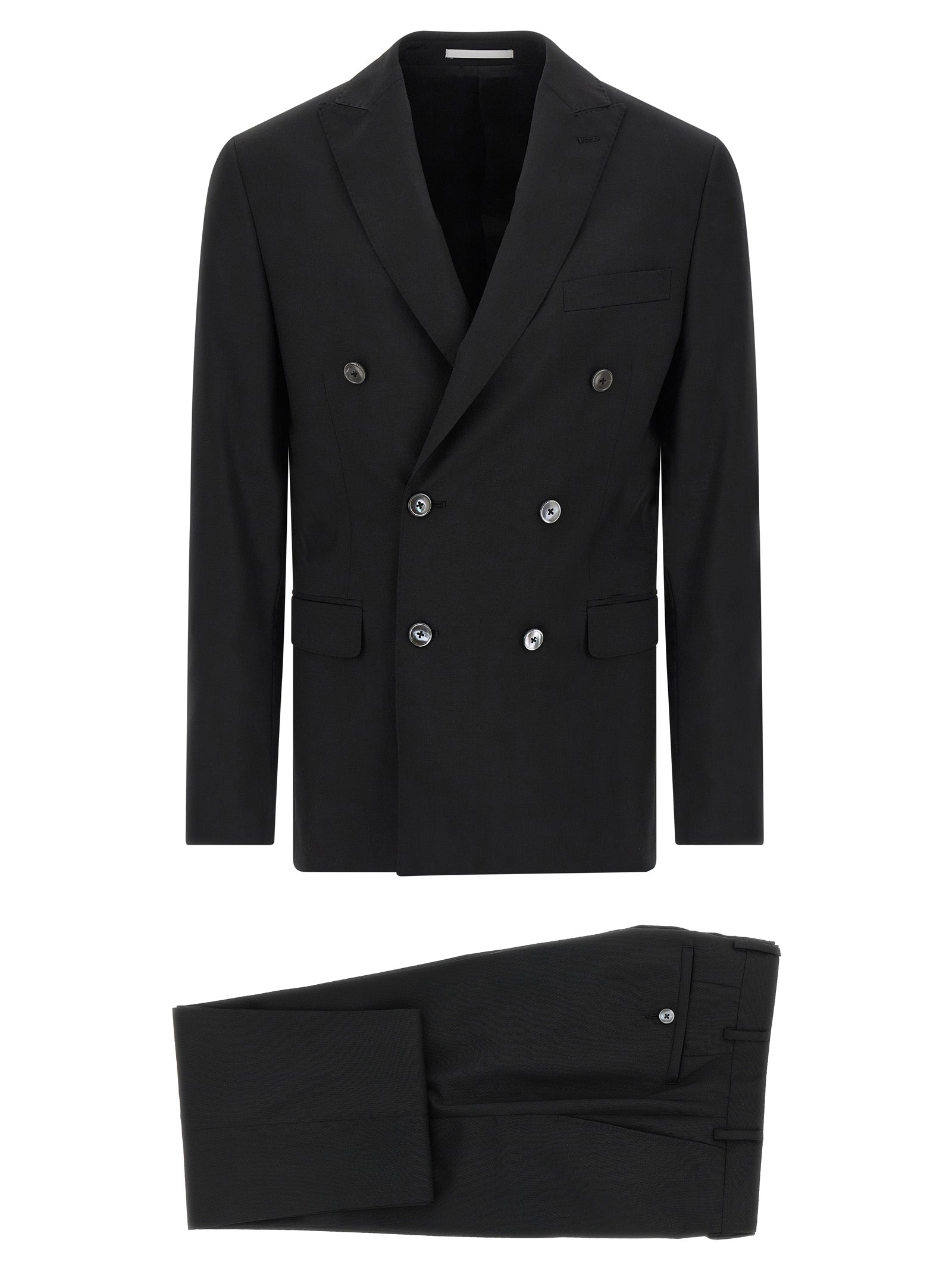 Ceremony Line Suit — Black