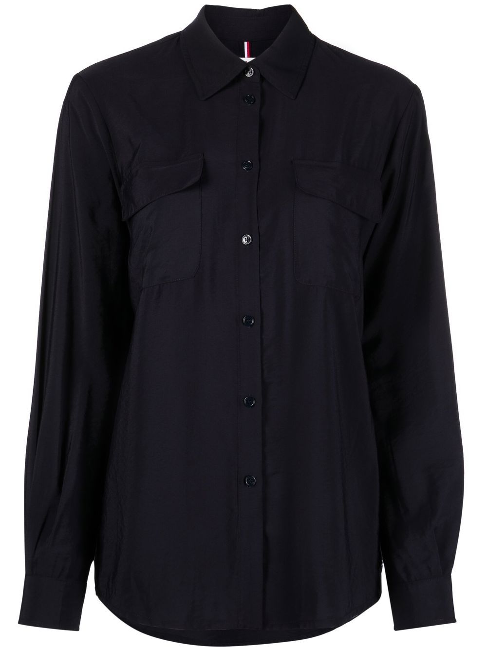 Long-sleeved buttoned-up shirt - Blue
