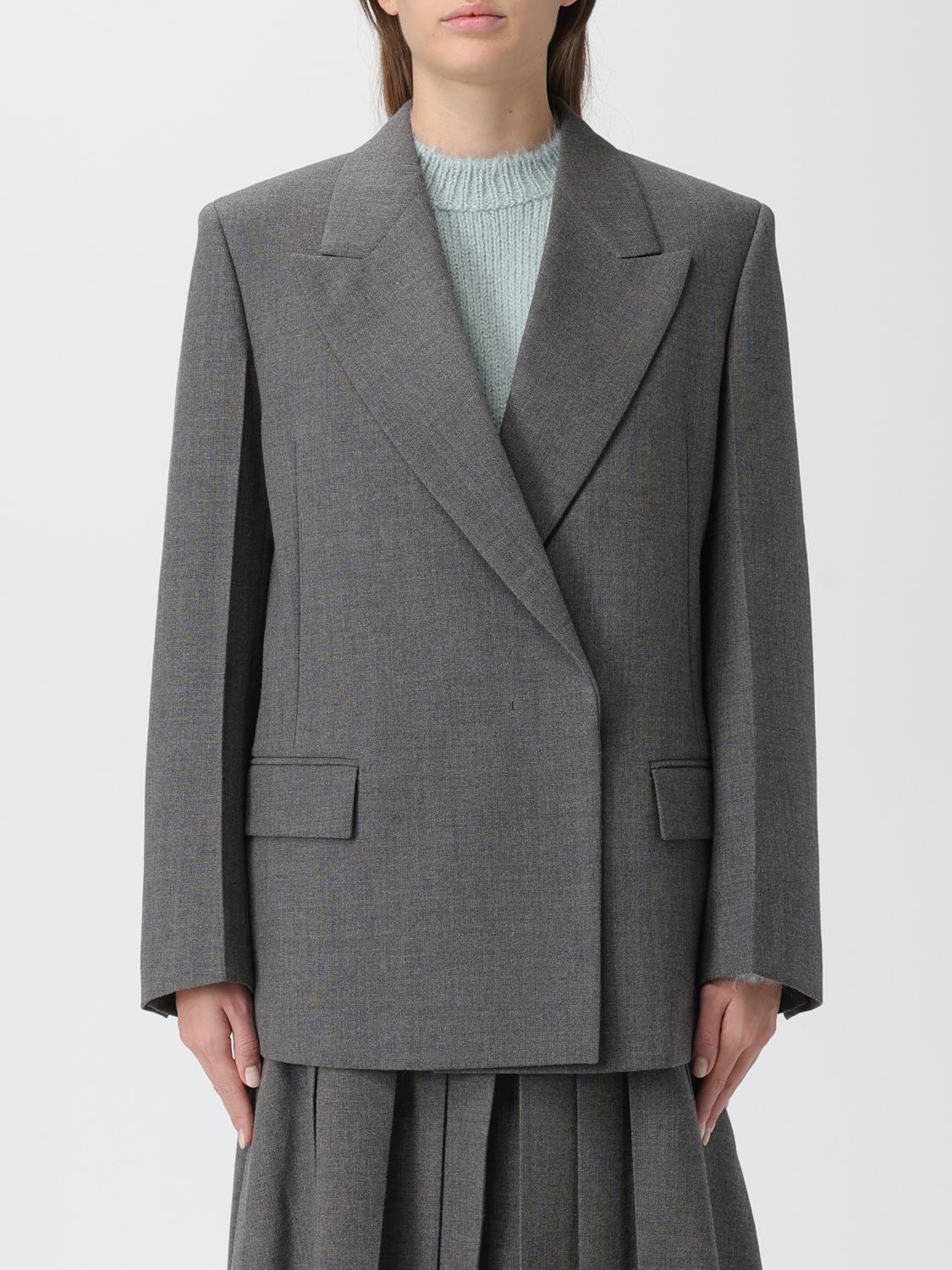 Blazer Woman color Grey