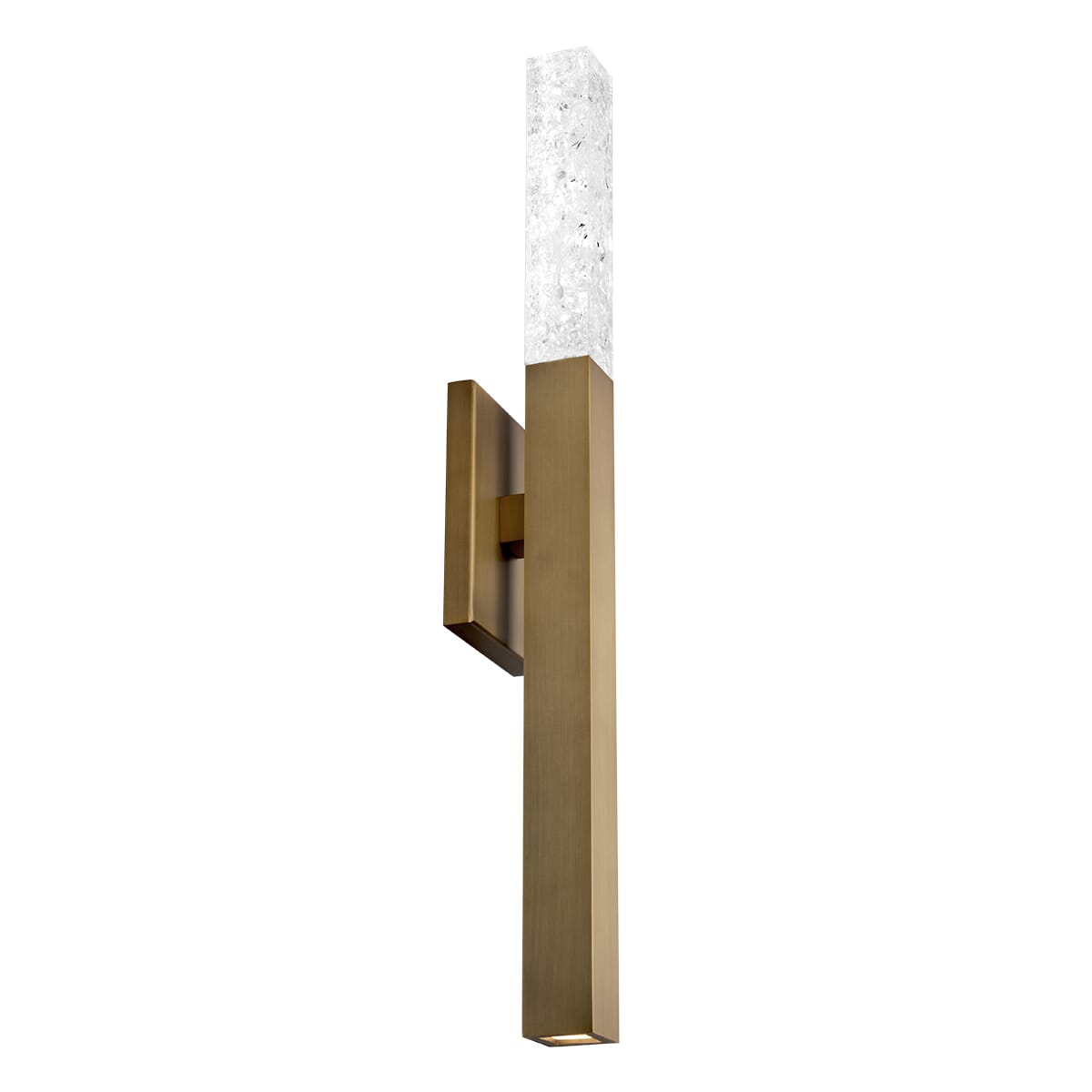 Modern Forms Minx Wall Sconce in Aged Brass - WS-68026-AB