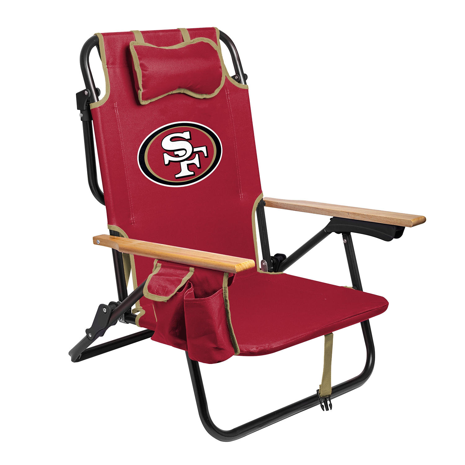 San Francisco 49ers Reclining Beach Chair