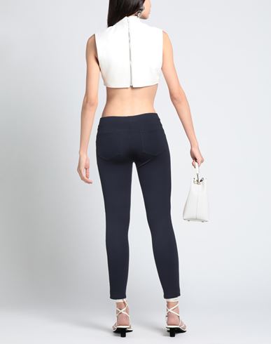 Woman Pants Navy Size L Viscose, Polyamide, Elastane