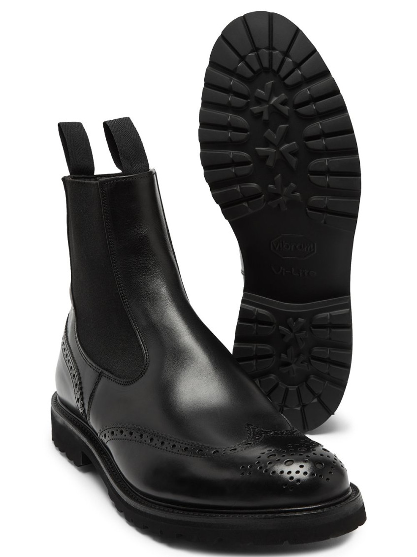 Black Leather Boots