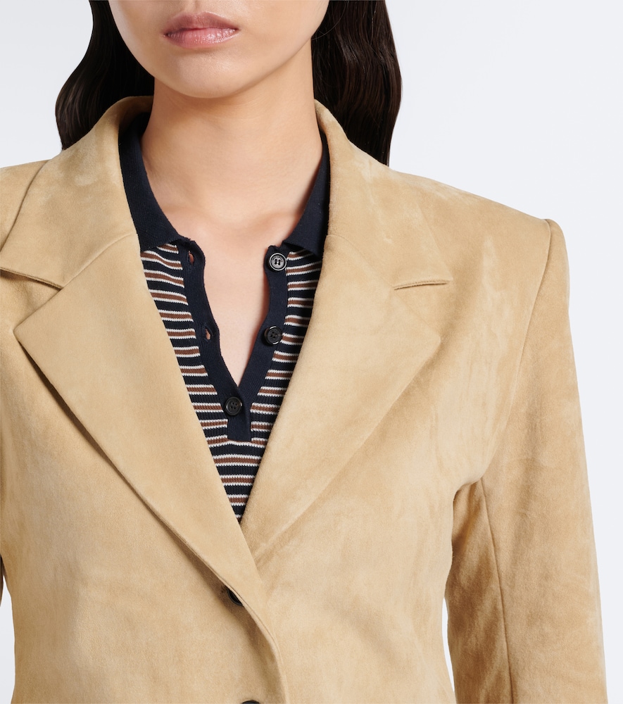 Helly suede blazer