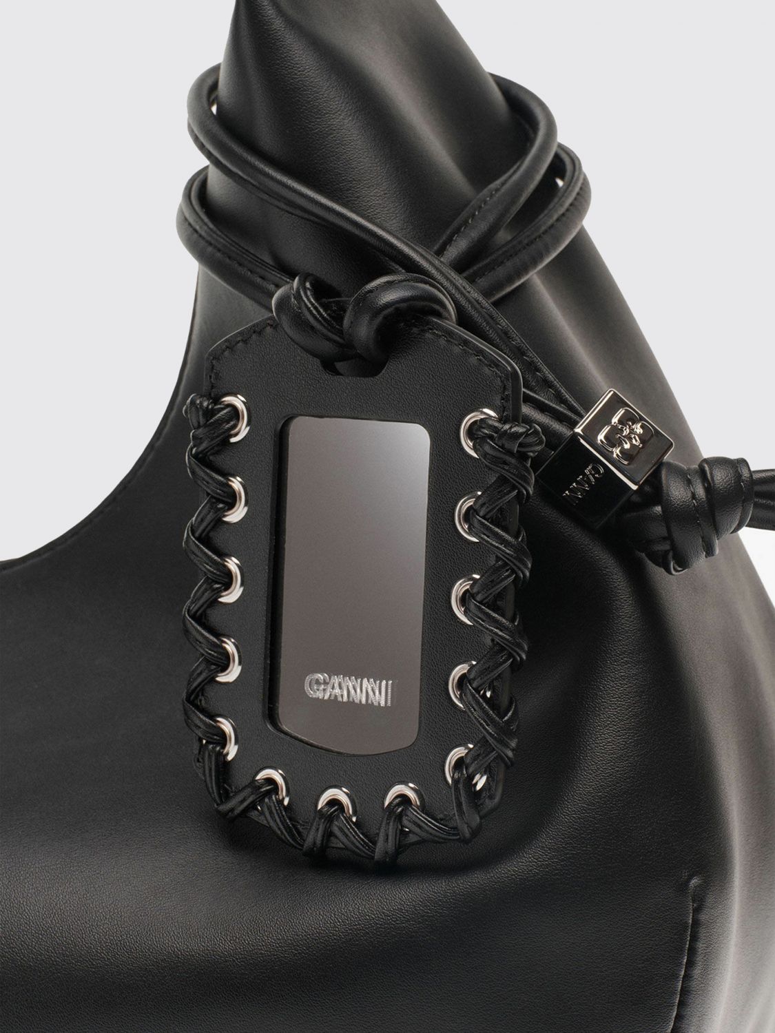 Shoulder Bag GANNI Woman color Black