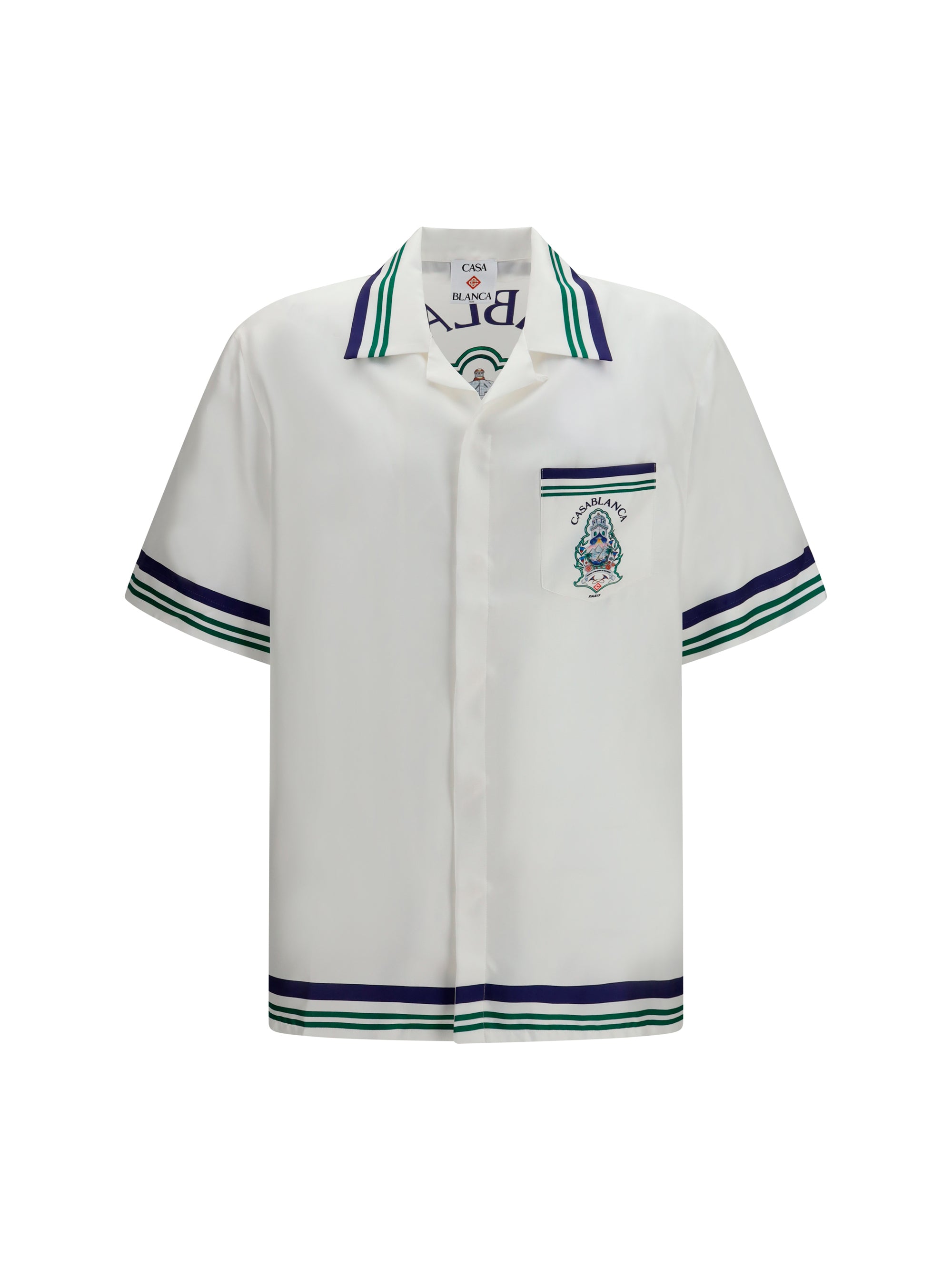 Hotel Crest Shirt — White