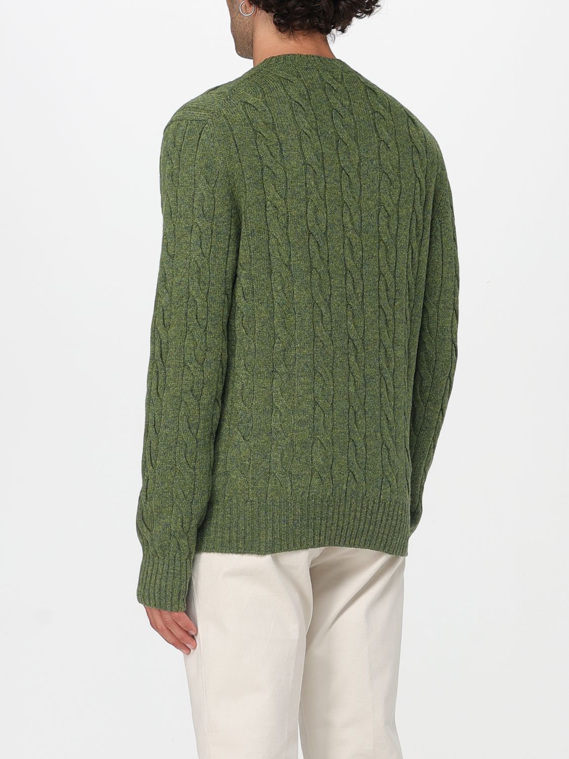 Sweater Men color Green