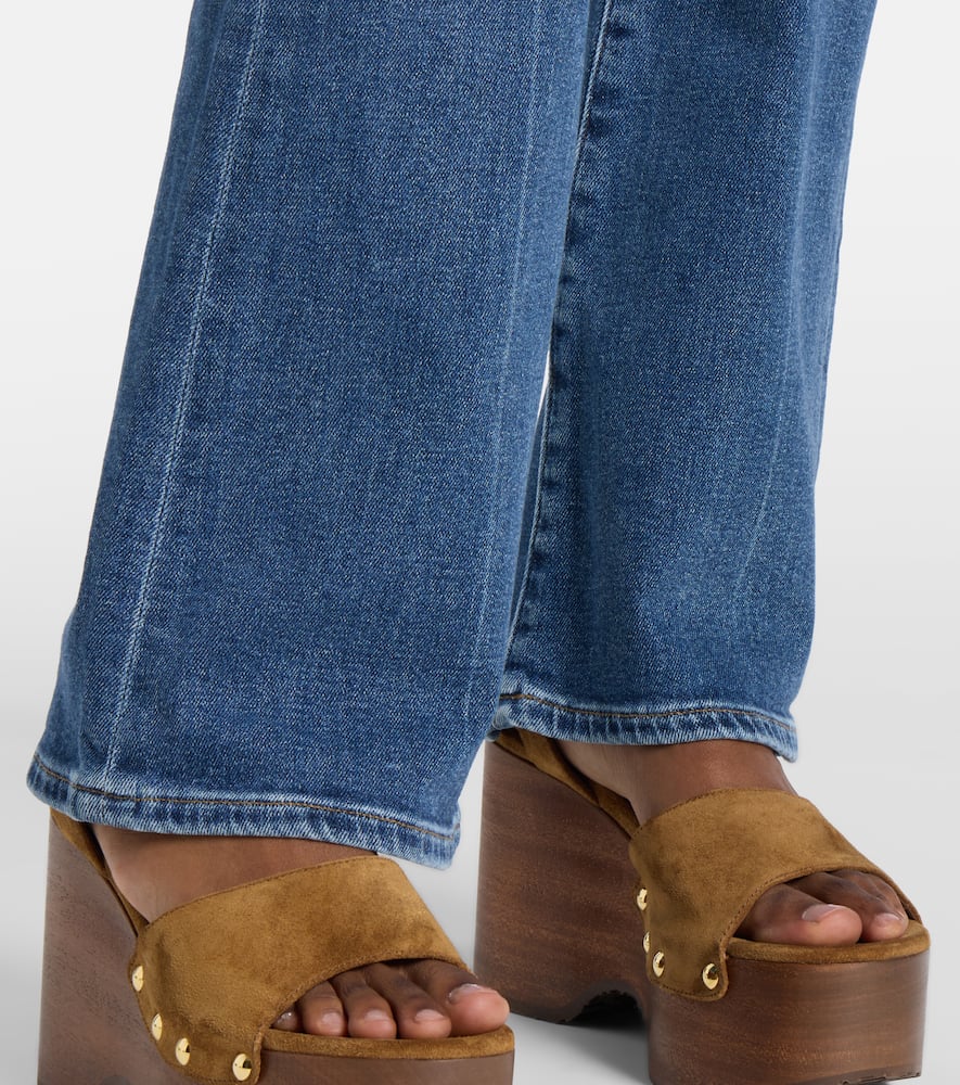 Lilah 325 high-rise flared jeans