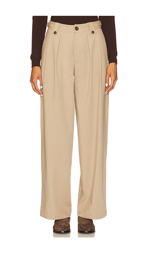 HEARTLOOM Rocio Pant in Tan. - XL also in L, M
