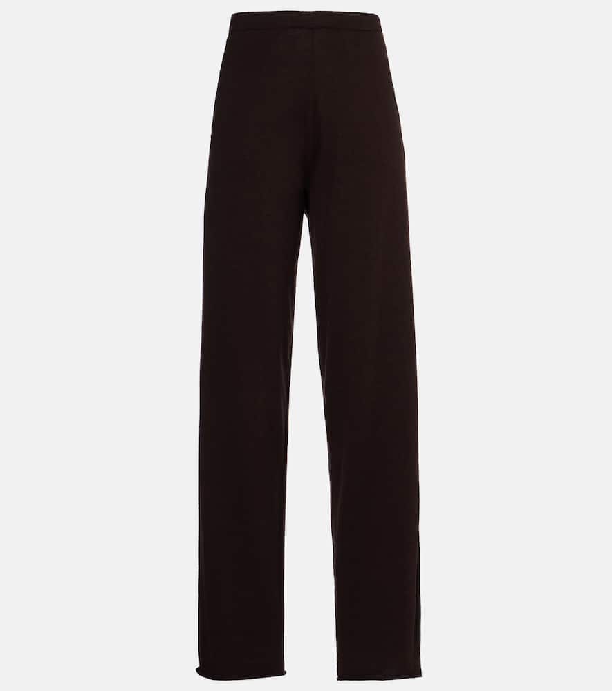 N°353 Relax cotton-blend straight pants