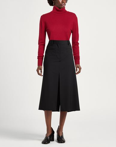 Woman Turtleneck Brick Size L/XL Viscose, Polyamide, Polyester