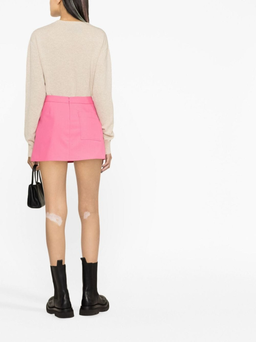 Suit Mini Track Skirt