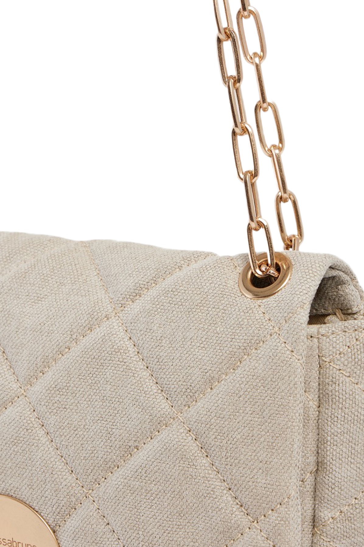 Small Linen Moon bag