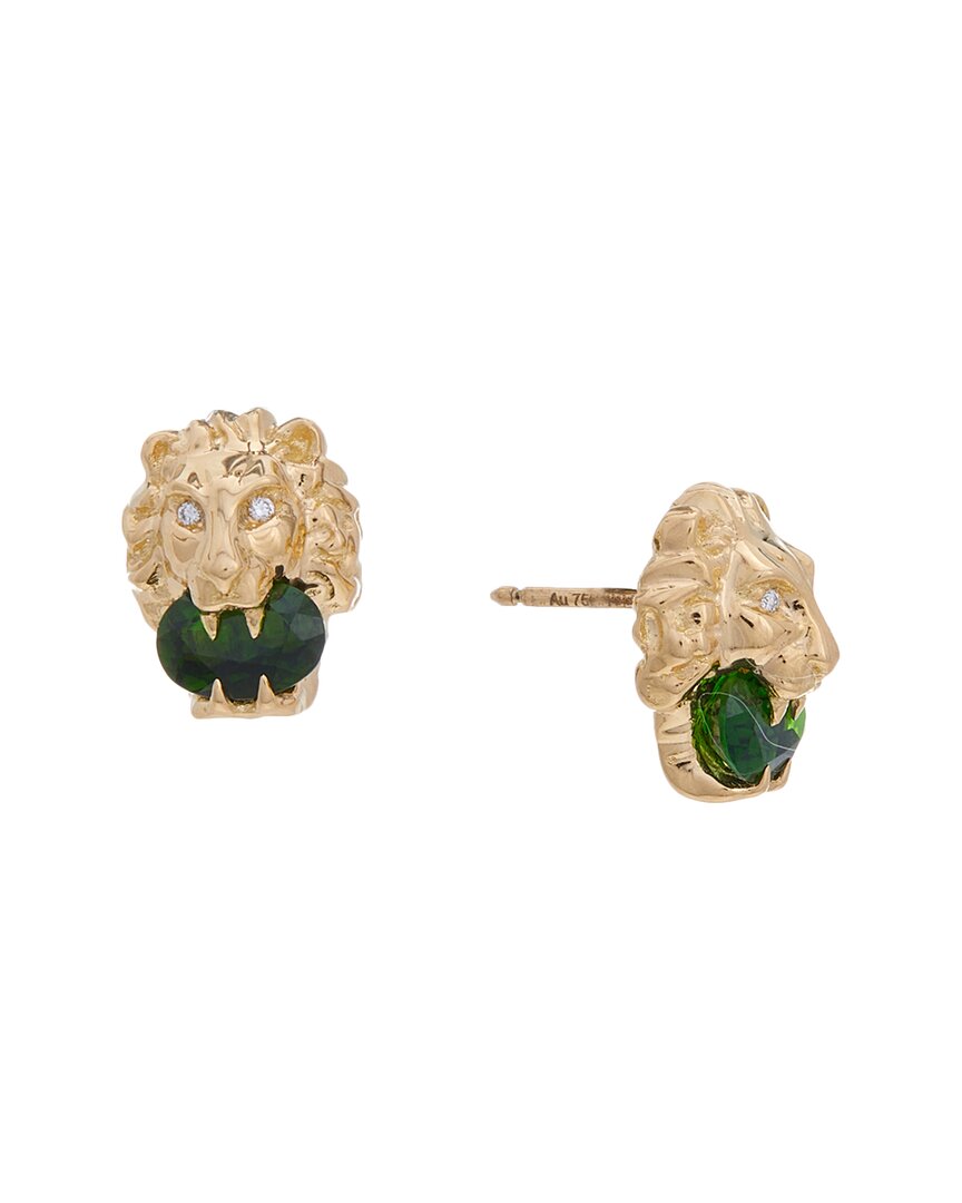 18K 0.02 Ct. Tw. Diamond Earrings