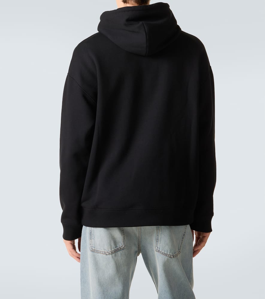 X Louis Wain cotton fleece hoodie
