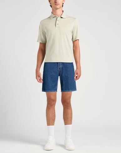 Man Denim shorts Blue Size S Cotton