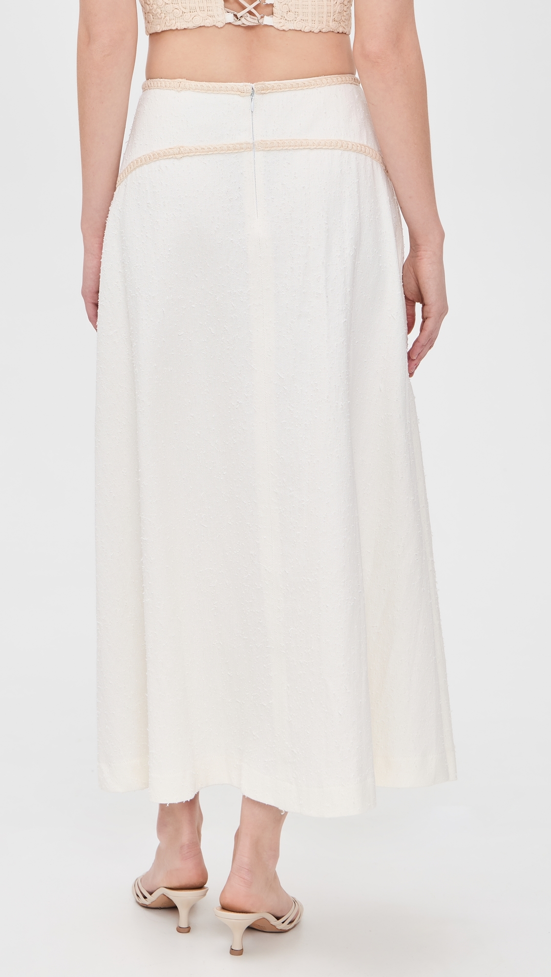 Lanni Skirt White
