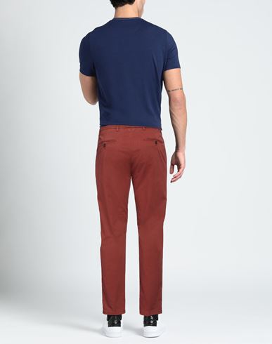 Barmas Man Pants Rust Size 30 Cotton, Elastane