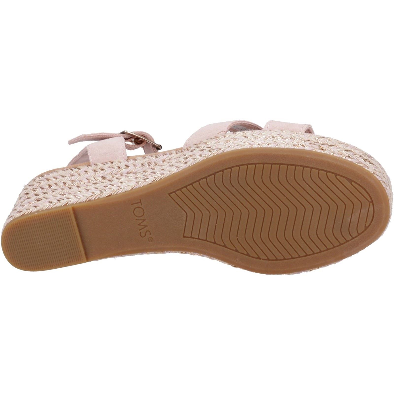 Toms Audrey Leather Women's Pale Rose Sanda