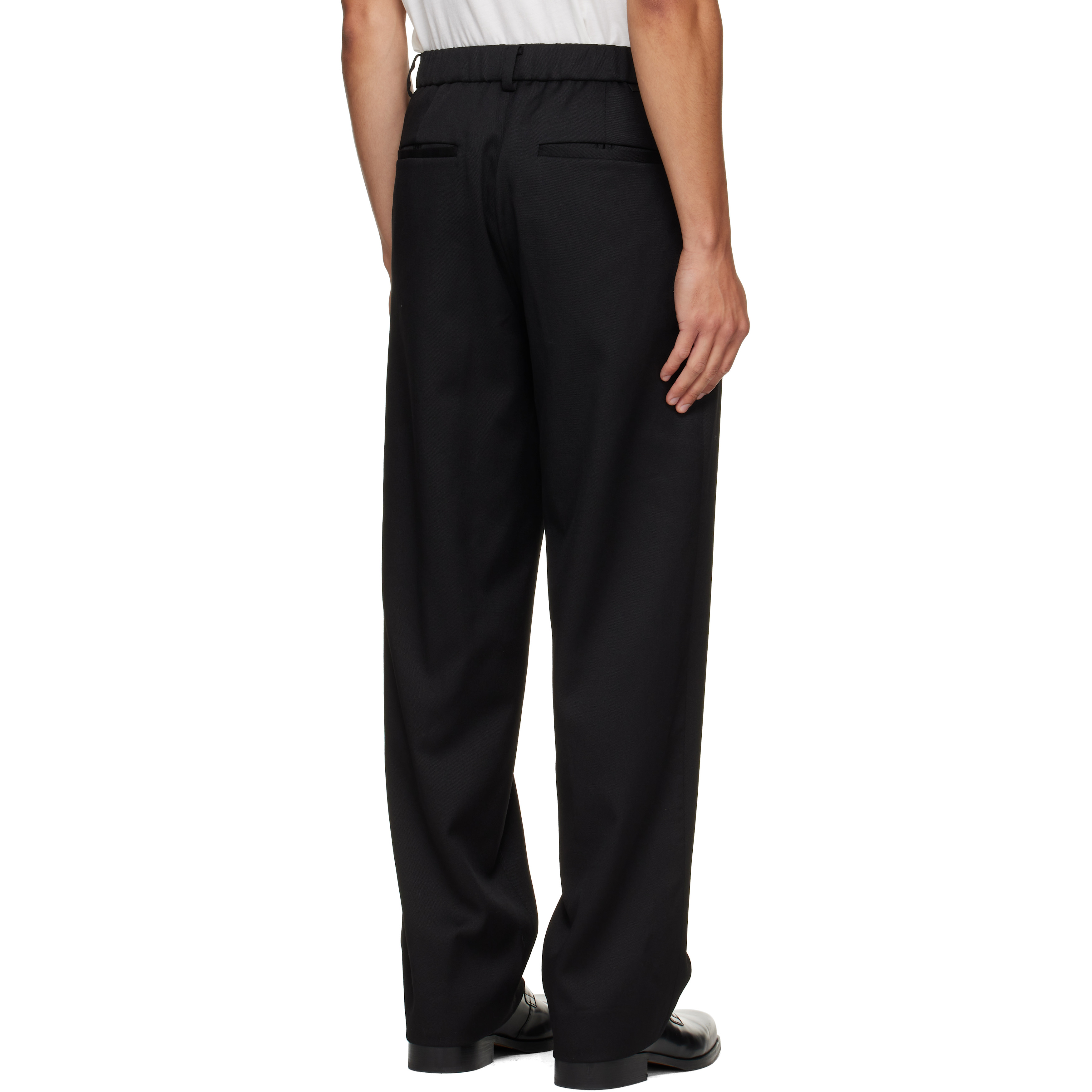 Black Twill Trousers