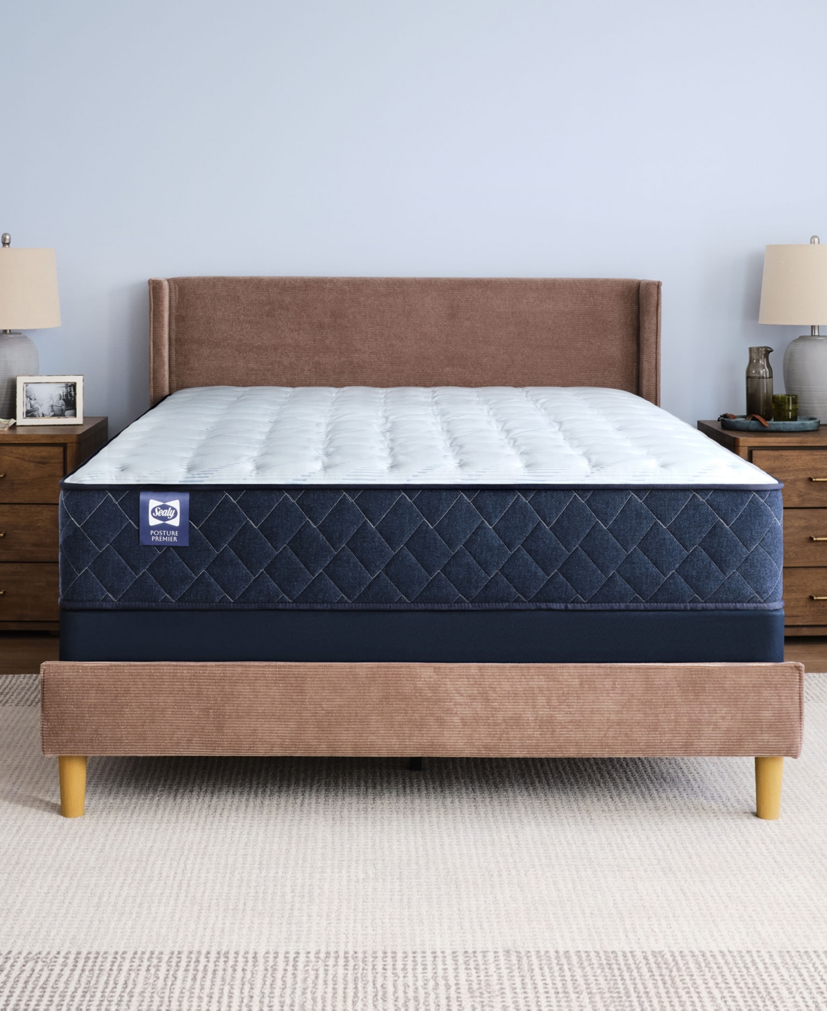 "Posturepedic Chase Point Ii 12.5"" Firm Tight Top Mattress Set - California King"