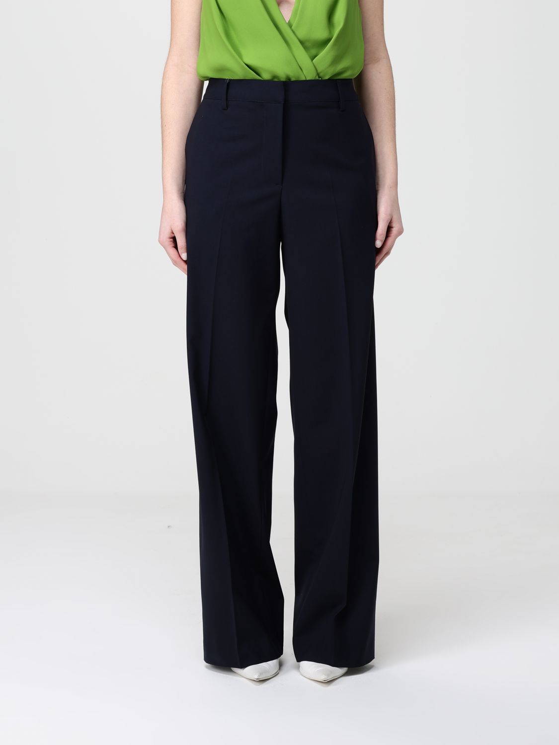 Pants Woman color Blue