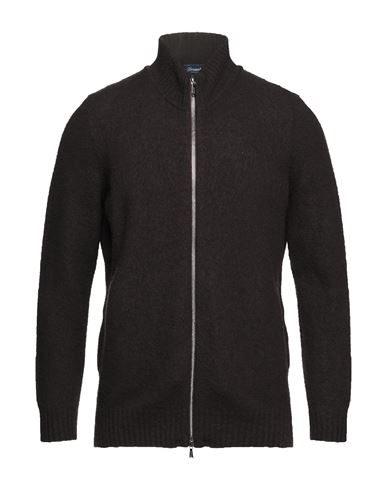 Man Cardigan Dark brown