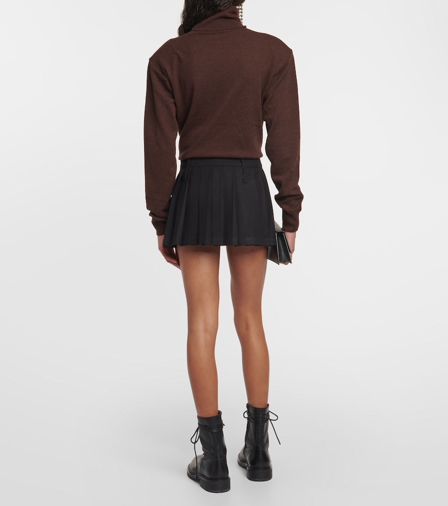 Blake pleated miniskirt