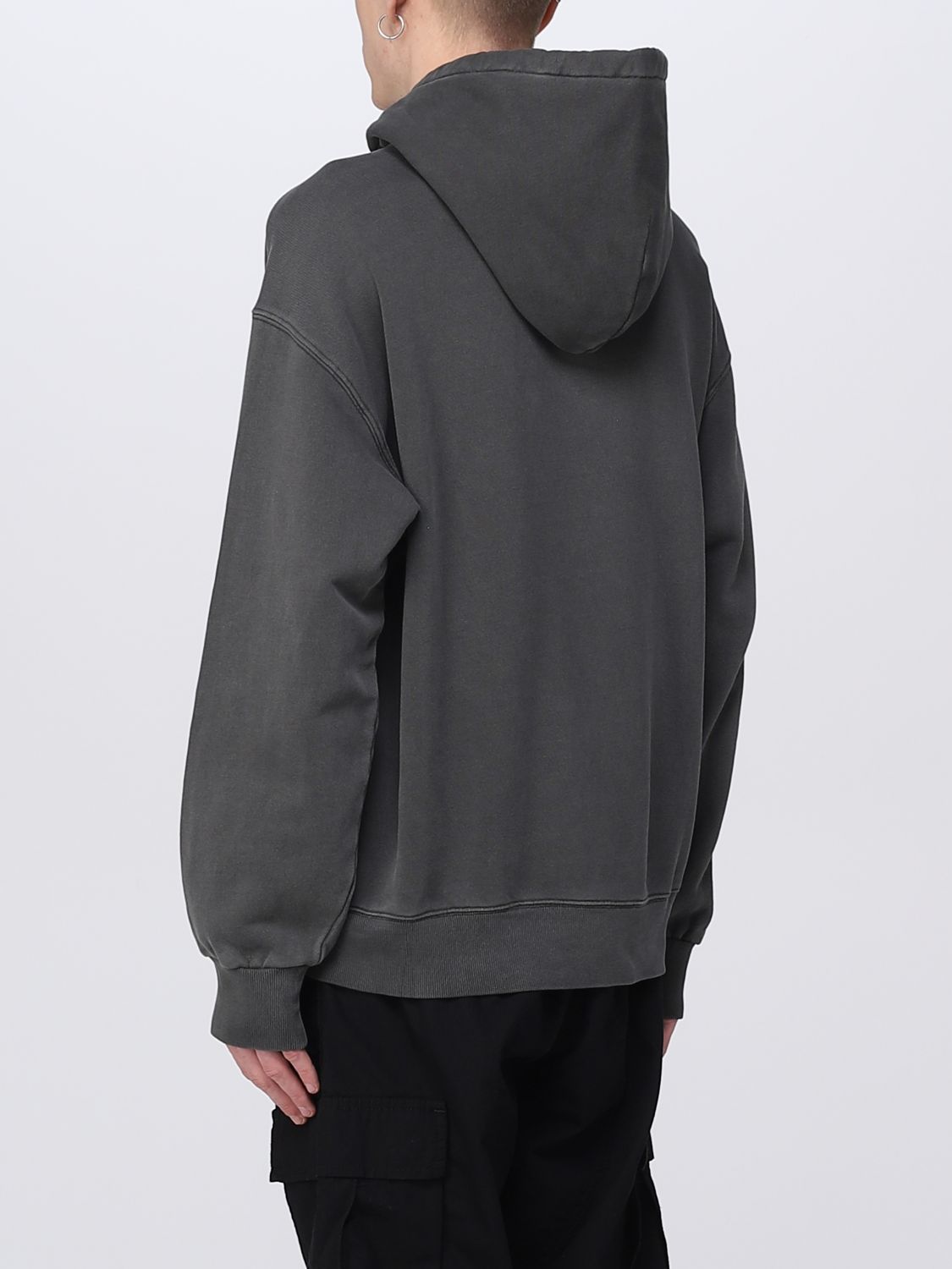 Sweatshirt Men color Black