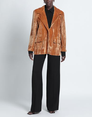 Sleep No More Woman Blazer Mandarin Size M Viscose, Silk