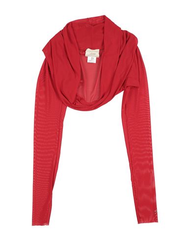 Kid Girl Wrap cardigans Red Size 14 Polyamide, Elastane