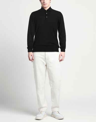 Man Sweater Black Size 40 Cashmere