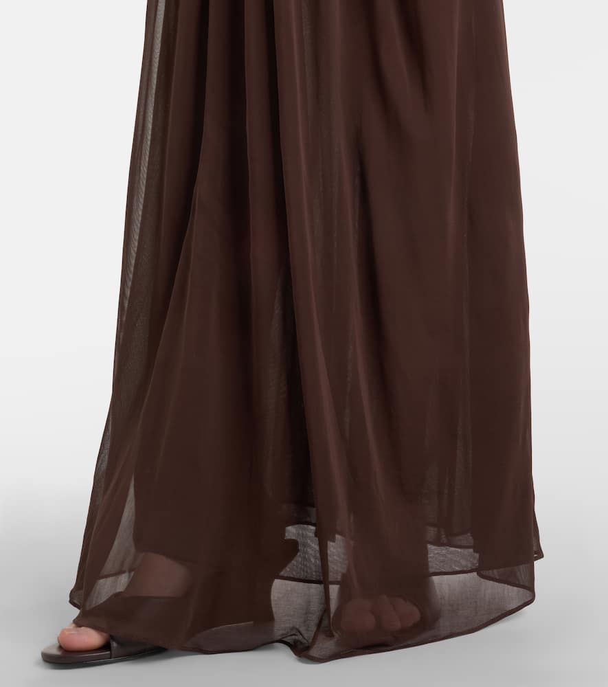 Jersey maxi dress