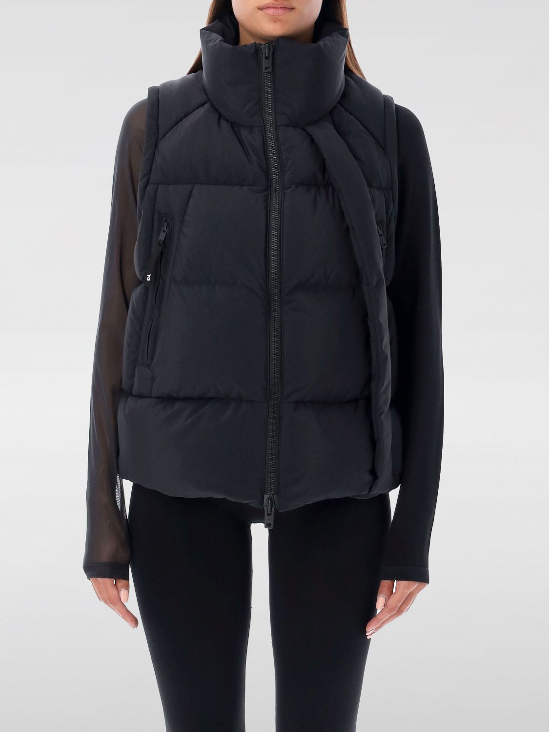 Puffer gilet - Black