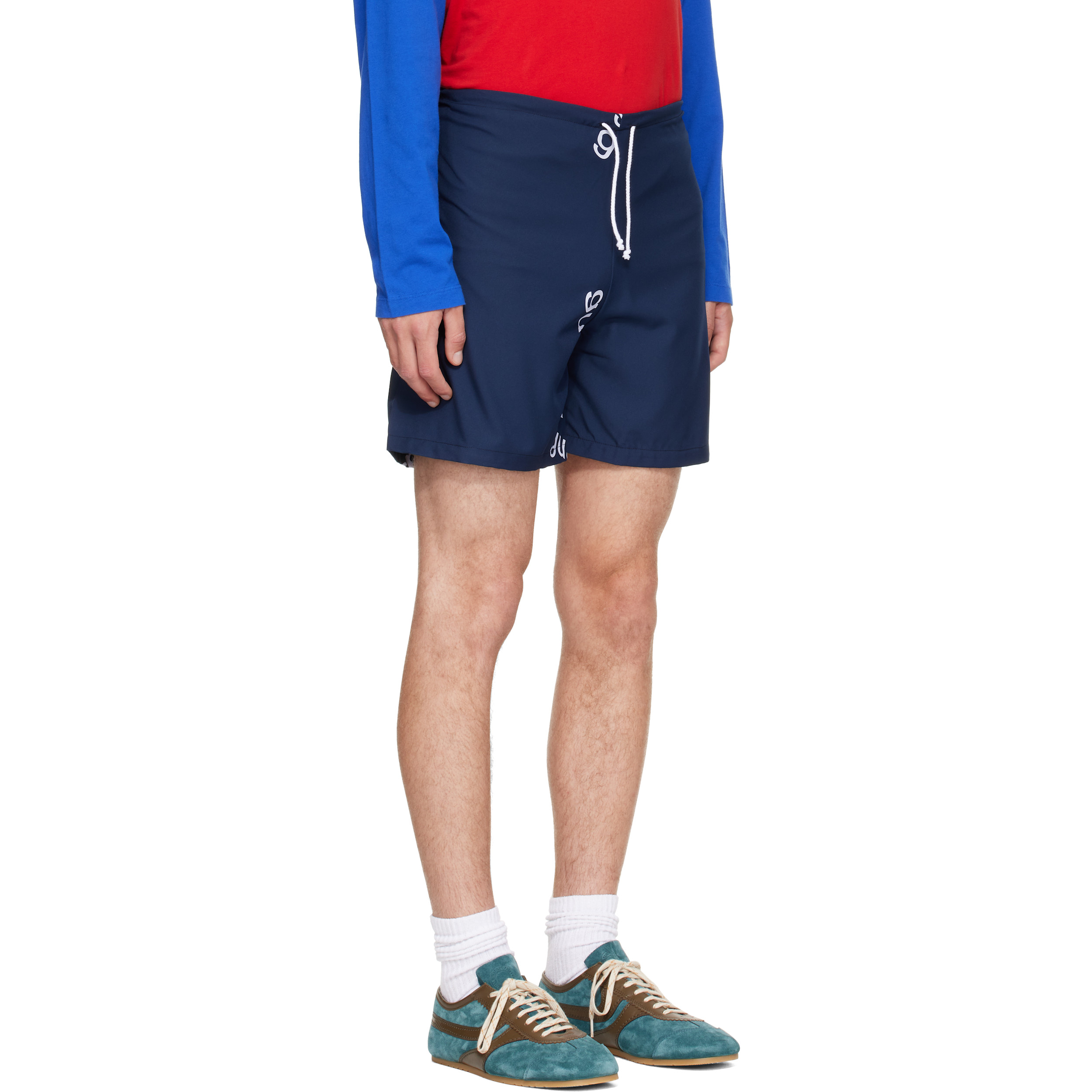 Navy Travel Shorts
