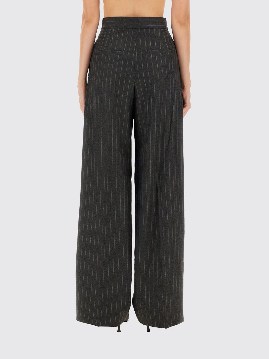 Pants Woman color Charcoal
