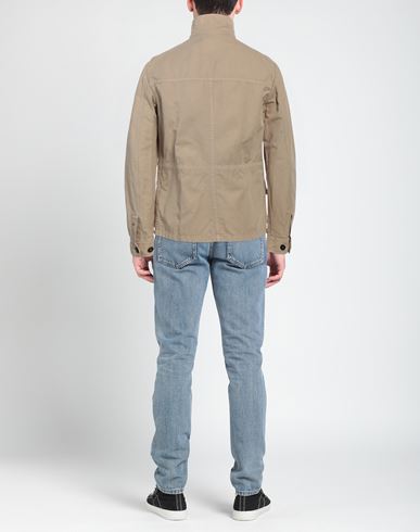 Peuterey Man Jacket Sand Size XL Cotton, Linen