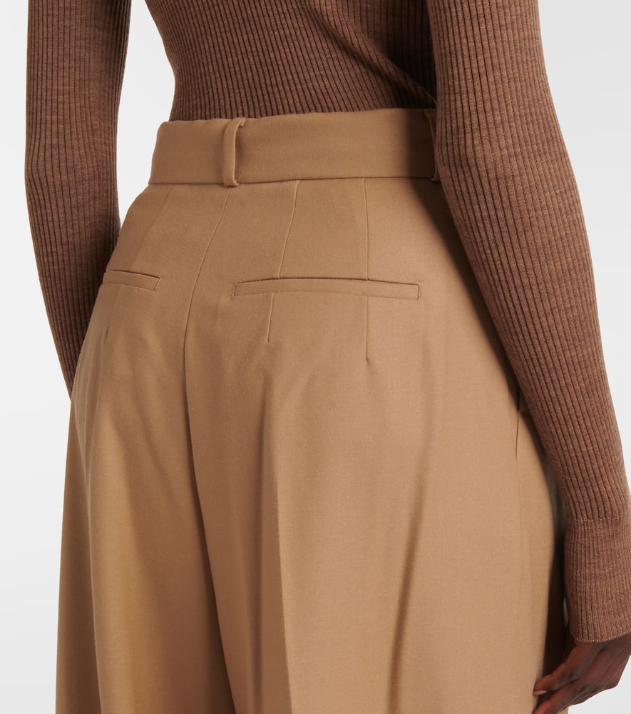 Kiens12 wool-blend wide-leg pants