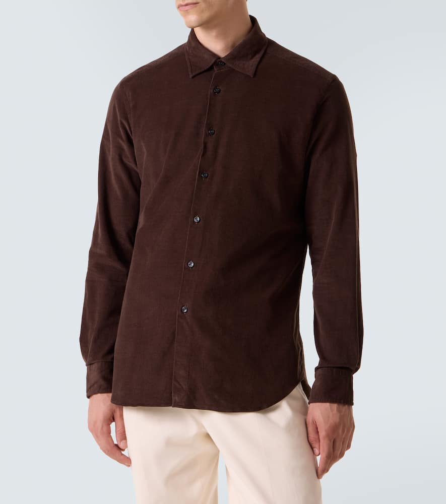 Cotton corduroy shirt