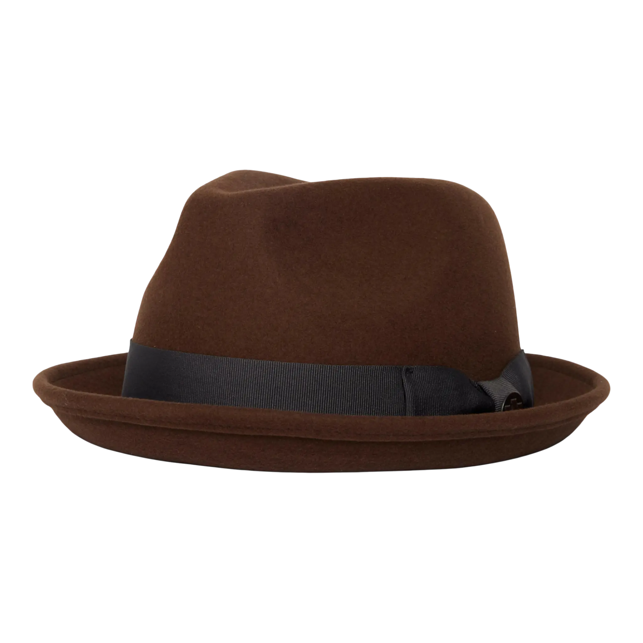 Charlestowne Wool Fedora Hat Brown