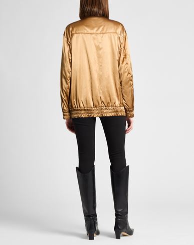 Woman Jacket Camel Size 4 Polyamide