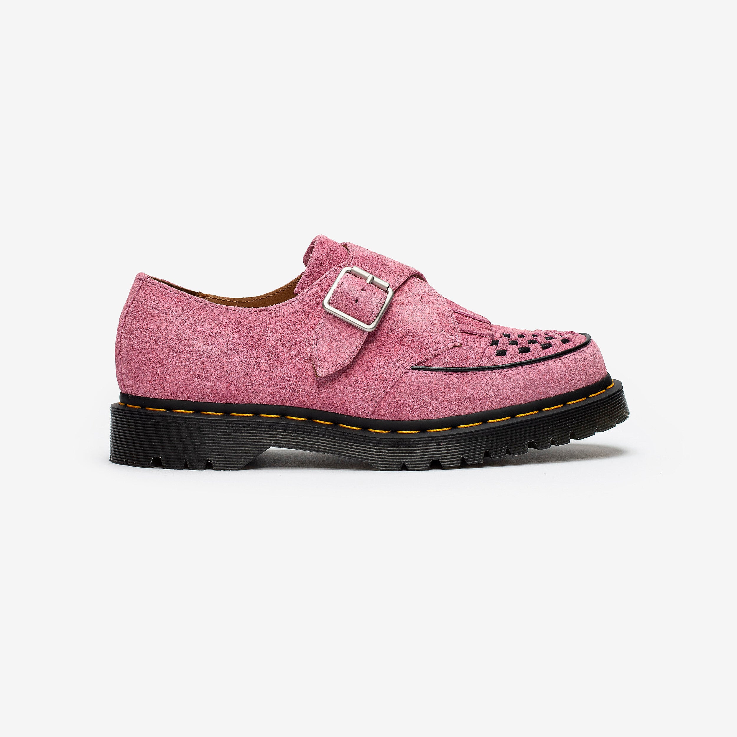 Dr. Martens Ramsey Monk KLT - Fondant Pink Desert Oasis Suede - unisex