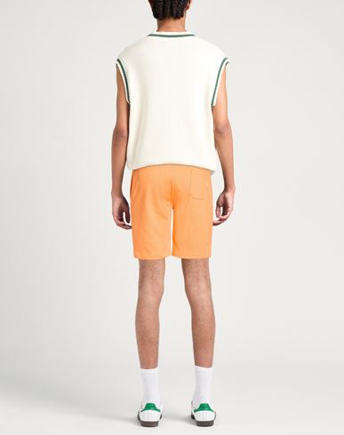 Man Shorts & Bermuda Shorts Tomato red Size S Cotton, Polyester