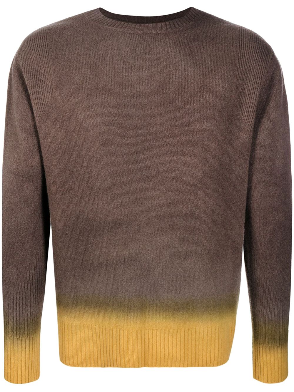 Ombré sweater - Brown