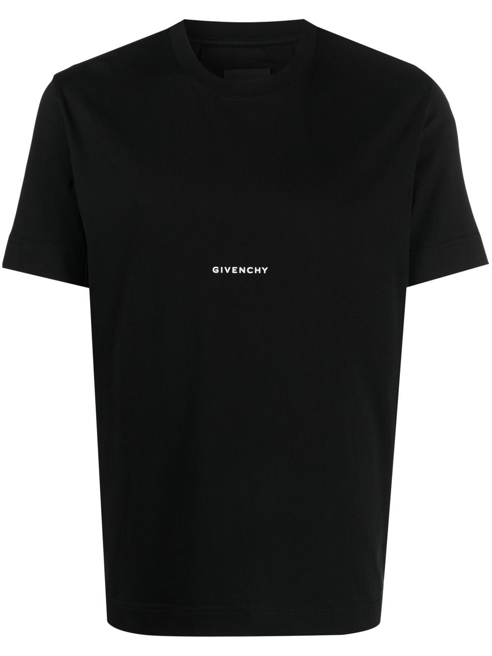 Small logo-print T-shirt - Black