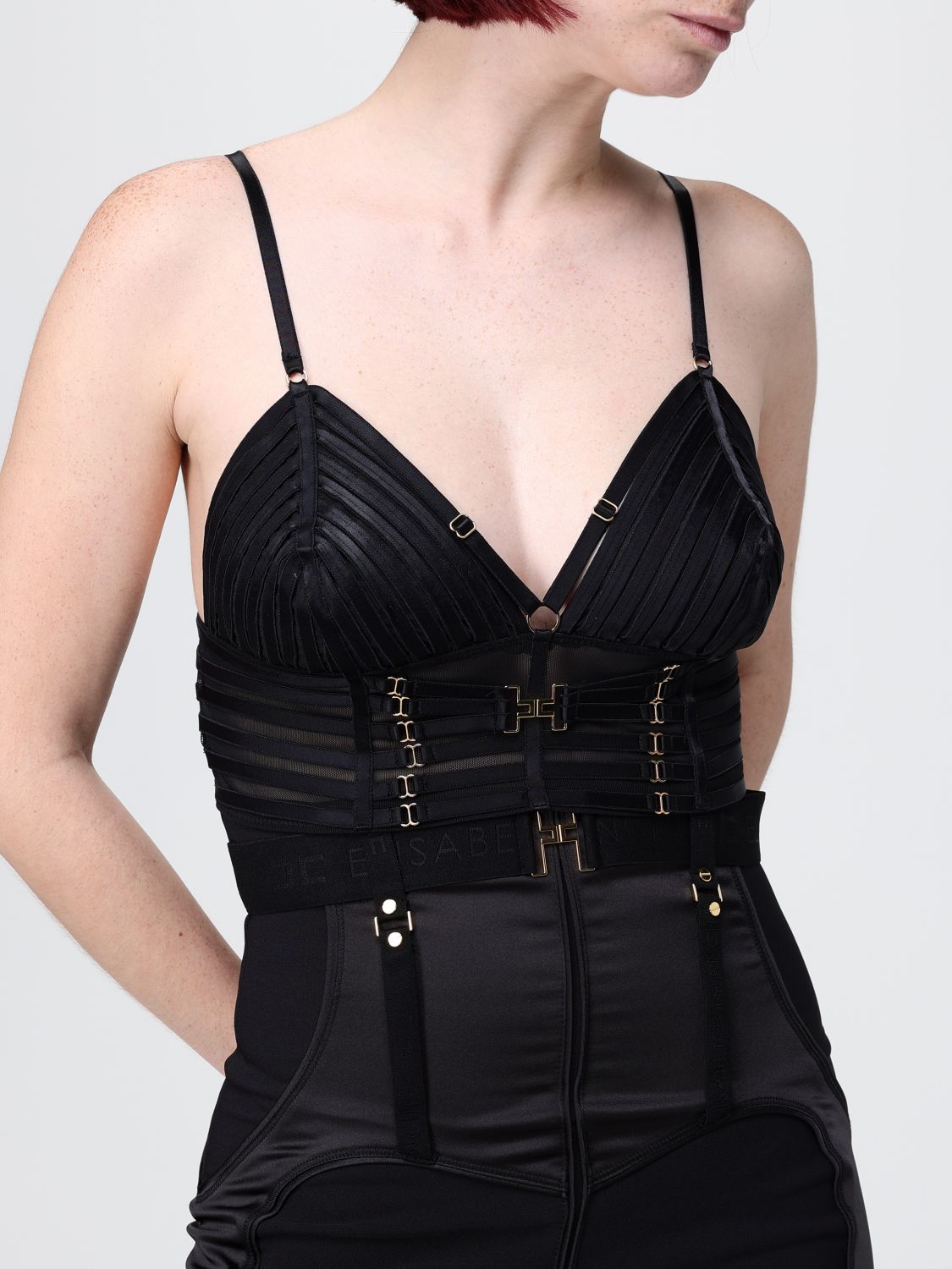 Top Woman color Black